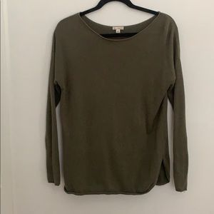 Forest Green Light Sweater